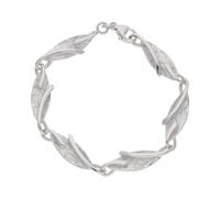 JuwelmaLux Armband gehämmert 925/000 Sterling Silber JL30-03-2988