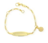 JuwelmaLux Baby Gravur Armband 333 Gold JL14-03-0132