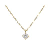 JuwelmaLux Brillant Anhänger mit Kette 585 Gold JL10-05-3364