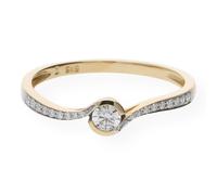 JuwelmaLux Brillant Ring Gold 585 JL10-07-0231