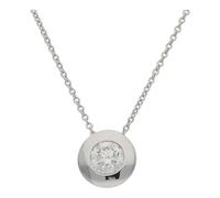 JuwelmaLux Brillant Solitär Collier 750 Weißgold JL39-11-0684