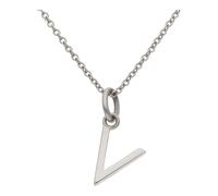 JuwelmaLux Buchstaben Anhänger 925/000 Sterling Silber JL32-02-0113