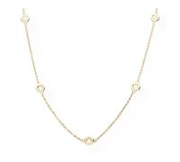 JuwelmaLux Collier 333 Gold mit synth. Zirkonia JL10-05-1037