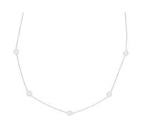 JuwelmaLux Collier 585/000 (14 Karat) Weißgold mit Brillanten JL10-05-2411