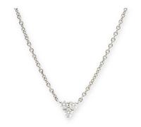 JuwelmaLux Collier 585 Weißgold mit Brillant JL10-05-1680