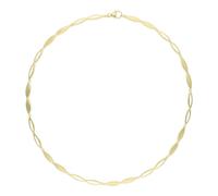 JuwelmaLux Collier 925/000 Sterling Silber gelbgold plattiert JL20-05-1052