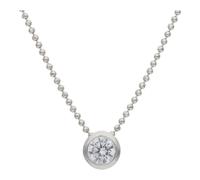 JuwelmaLux Collier 925/000 Sterling Silber mit Cubic Zirkonia JL39-05-0744