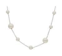 JuwelmaLux Collier 925/000 Sterling Silber mit Süßwasser Zuchtperle JL23-05-0005