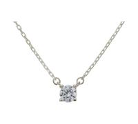 JuwelmaLux Collier 925/000 Sterling Silber mit synth. Zirkonia JL16-05-0726