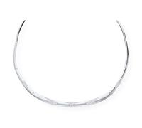 JuwelmaLux Collier 925/000 Sterling Silber rhodiniert synth Zirkonia JL10-05-1264
