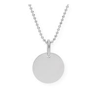 JuwelmaLux Collier mit Gravurplatte 925/000 Sterling Silber 45 cm JL16-05-0332