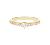 JuwelmaLux Damen Ring 585 Gold mit Brillanten JL41-07-0036
