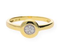 JuwelmaLux Damenring 333 Gold mit Zirkonia JL13-07-0005