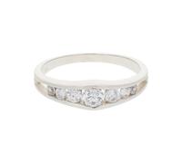 JuwelmaLux Damenring 925/000 Silber mit Zirkonia JL30-07-4740
