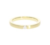 JuwelmaLux Damenring in 585/000 Gelbgold mit Brillant 0,05ct JL30-07-0892