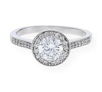 JuwelmaLux Damenring in Silber 925 mit Zirkonia JL10-07-0594