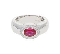 JuwelmaLux Damenring JL10-07-3168 Sterling Silber 925 mit Zirkonia