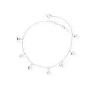 JuwelmaLux Fußkette 925 Silber mit Zirkonia JL16-04-0353