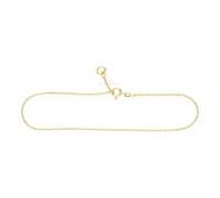 JuwelmaLux Fußkette Anker 925 Silber goldplattiert JL18-04-0226