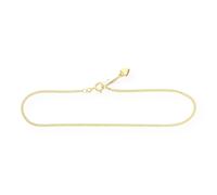 JuwelmaLux Fußkette Panzer 925 Silber goldplattiert JL18-04-0228