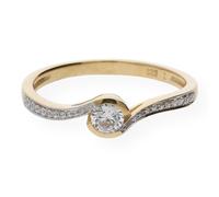 JuwelmaLux Gold Ring 333 mit Zirkonia JL10-07-0230
