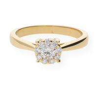 JuwelmaLux Gold Ring 585 mit Brillanten JL10-07-0233