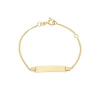 JuwelmaLux Gravur Armband 333 Gold JL48-03-0004 Made in Germany