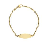JuwelmaLux Gravur Armband 585 Gold JL15-03-0150