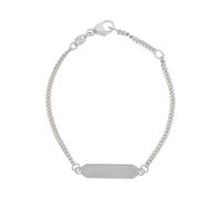 JuwelmaLux Gravur Armband 585 Weißgold JL30-03-3162