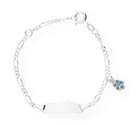 JuwelmaLux Gravur Armband Kinder "Blümchen" Silber 925 JL18-03-0061