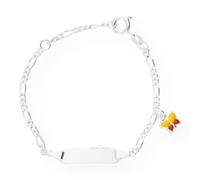 JuwelmaLux Gravur Armband "Schmetterling" 925 Silber Kinder JL18-03-0068