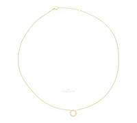 JuwelmaLux Halskette 333er 8 Karat Gold mit synthetischen Zirkonia JL10-05-0837