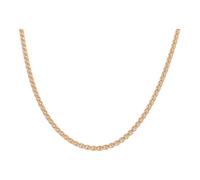 JuwelmaLux Halskette 585/000 (14 Karat) Roségold Zopf JL15-05-0144