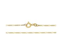 JuwelmaLux Halskette 585 Gold Figaro JL30-05-1797