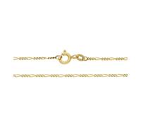 JuwelmaLux Halskette 585 Gold Figaro JL30-05-1797