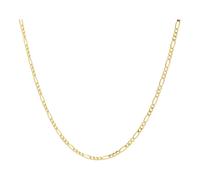 JuwelmaLux Halskette 585 Gold Figaro JL39-05-0099