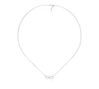 JuwelmaLux Halskette 925/000 Sterling Silber Infinity mit Zirkonia JL16-05-0101