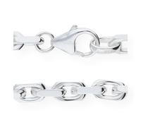 JuwelmaLux Halskette 925/000 Sterling Silber JL11-05-0034 Anker diamantiert