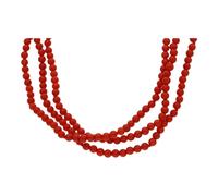 JuwelmaLux Halskette 925/000 Sterling Silber mit Koralle JL47-05-0122