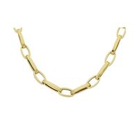 JuwelmaLux Halskette 925 Sterling Silber Fantasie Gold plattiert JL30-05-1929