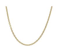 JuwelmaLux Halskette aus Edelstahl IP-Beschichtet gelbgold JL45-05-0082