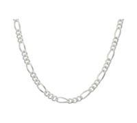 JuwelmaLux Halskette Figaro oval 925/000 Sterling Silber JL50-05-0067