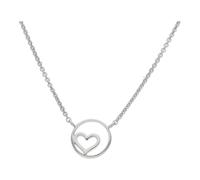 JuwelmaLux Halskette Herz Sterling Silber 925 JL10-05-2743