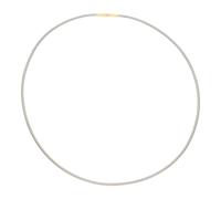 JuwelmaLux Halsreif 585/000 (14 Karat) Gold und Edelstahl JL30-05-2627