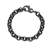 JuwelmaLux Herren 925/000 Silber Armband JL30-03-4969, geschwärzt, Erbs Muster