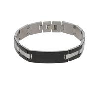 JuwelmaLux Herren Armband Edelstahl Ionen schwarz plattiert JL45-03-0063