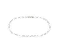 JuwelmaLux Herzen Fußkette Sterling Silber 925 rhodiniert JL11-04-0129