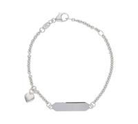 JuwelmaLux ID- Armband 585/000 Weißgold JL30-03-3161