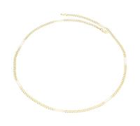 JuwelmaLux Kette 585 Gold und Weißgold Fantasie JL30-05-1155