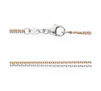 JuwelmaLux Kette für Anhänger 2-reihig 585 Rot- und Weißgold JL15-05-0052 Anker